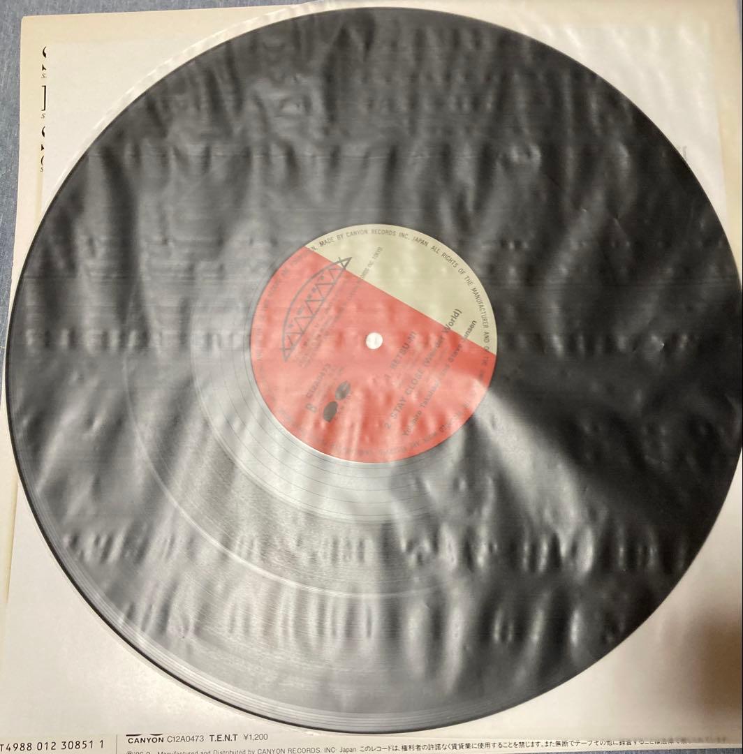 高橋幸宏 Steve Jansen STAY CLOSE サイン入り 12
