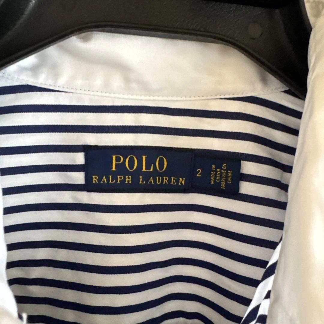すぬ　Polo Ralph Lauren ストライプシャツワンピース 2