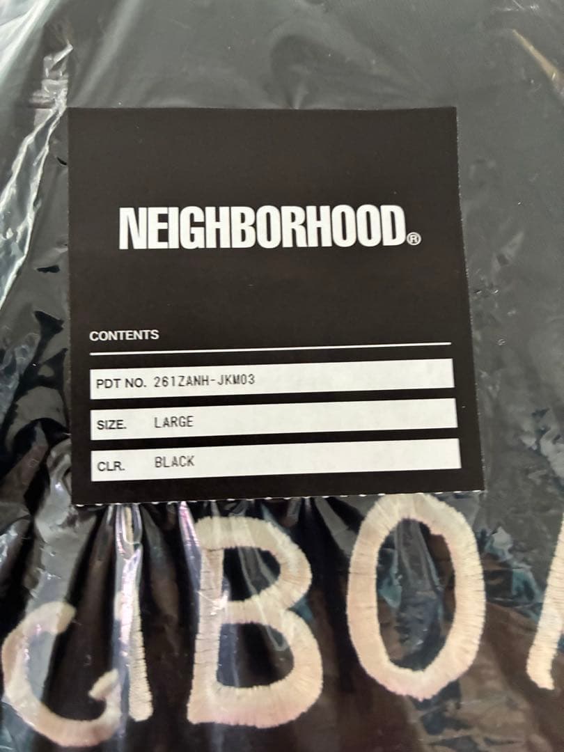 NEIGHBORHOOD SOUVENIR JACKET Black 新品未使用