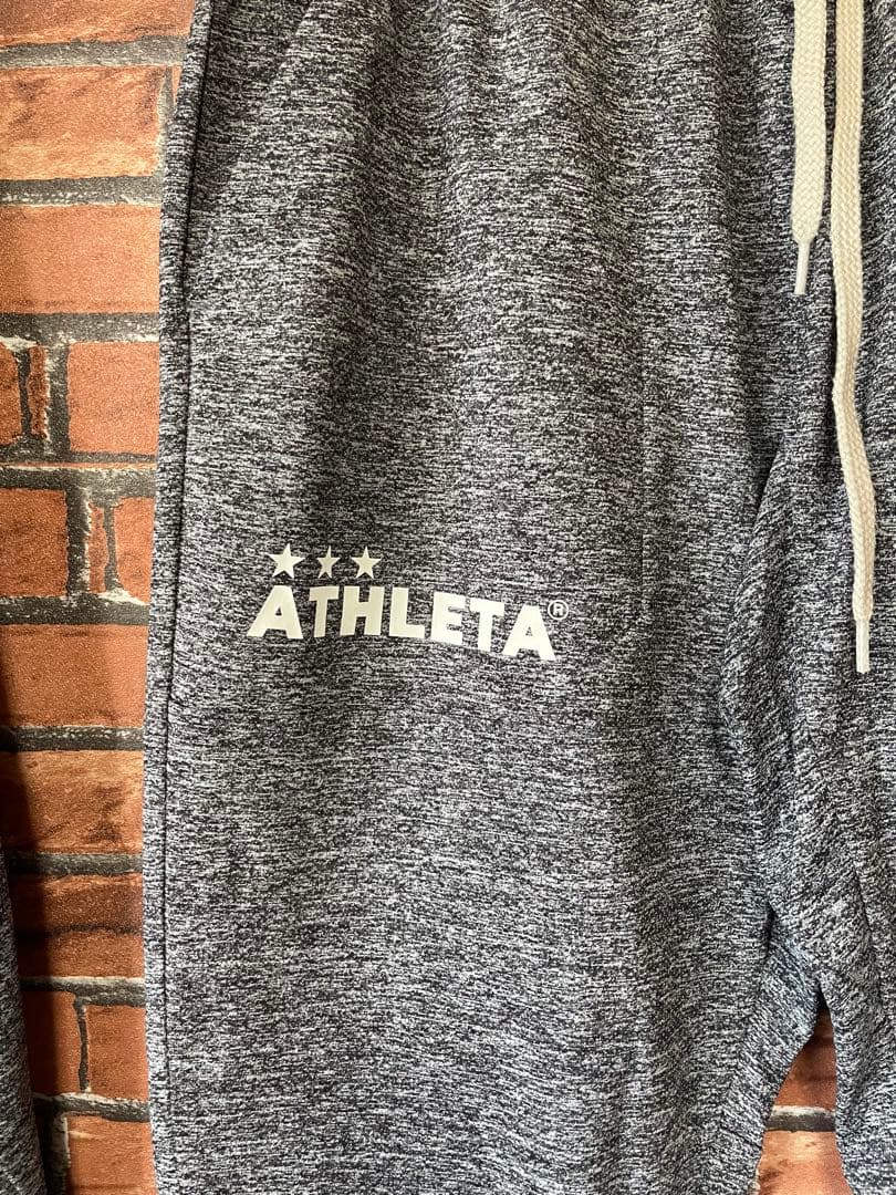 【美品】アスレタATHLETAジップアップジャケットパーカー＆パンツサッカーM