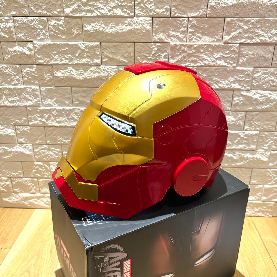 アイアンマン 1/1 マスク　電動開閉/サウンド/ライト　新品