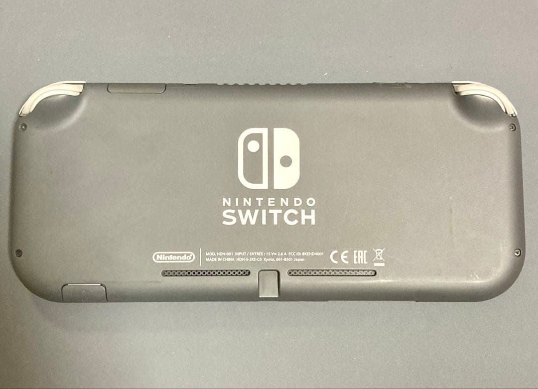 ジャンクNintendo Switch Lite グレー 本体