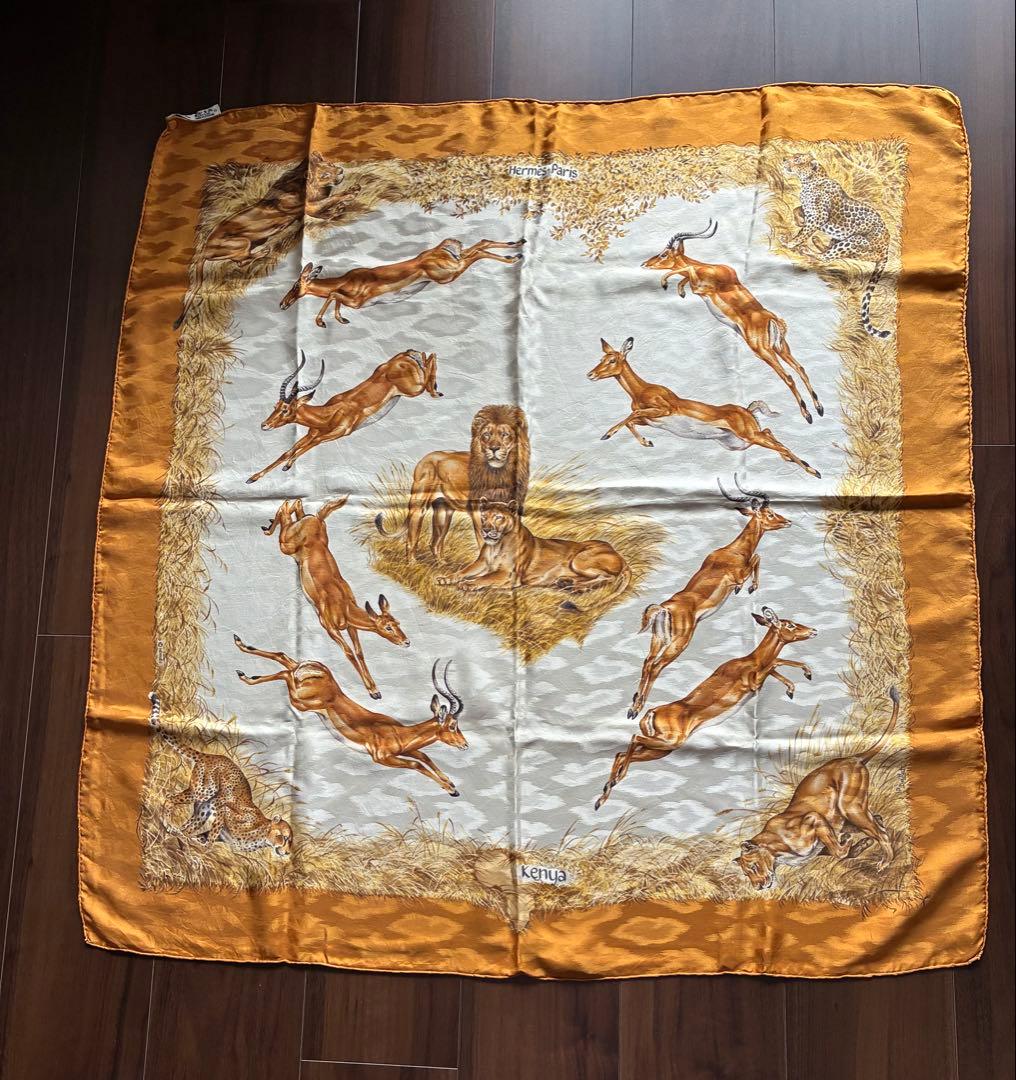 エルメス　スカーフ　ケニア