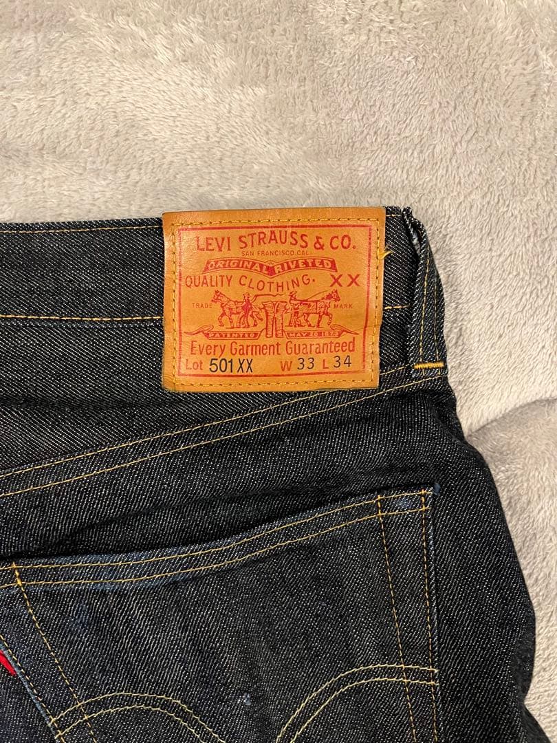 Levi Strauss & Co. 501XX ダークデニム W33 L34