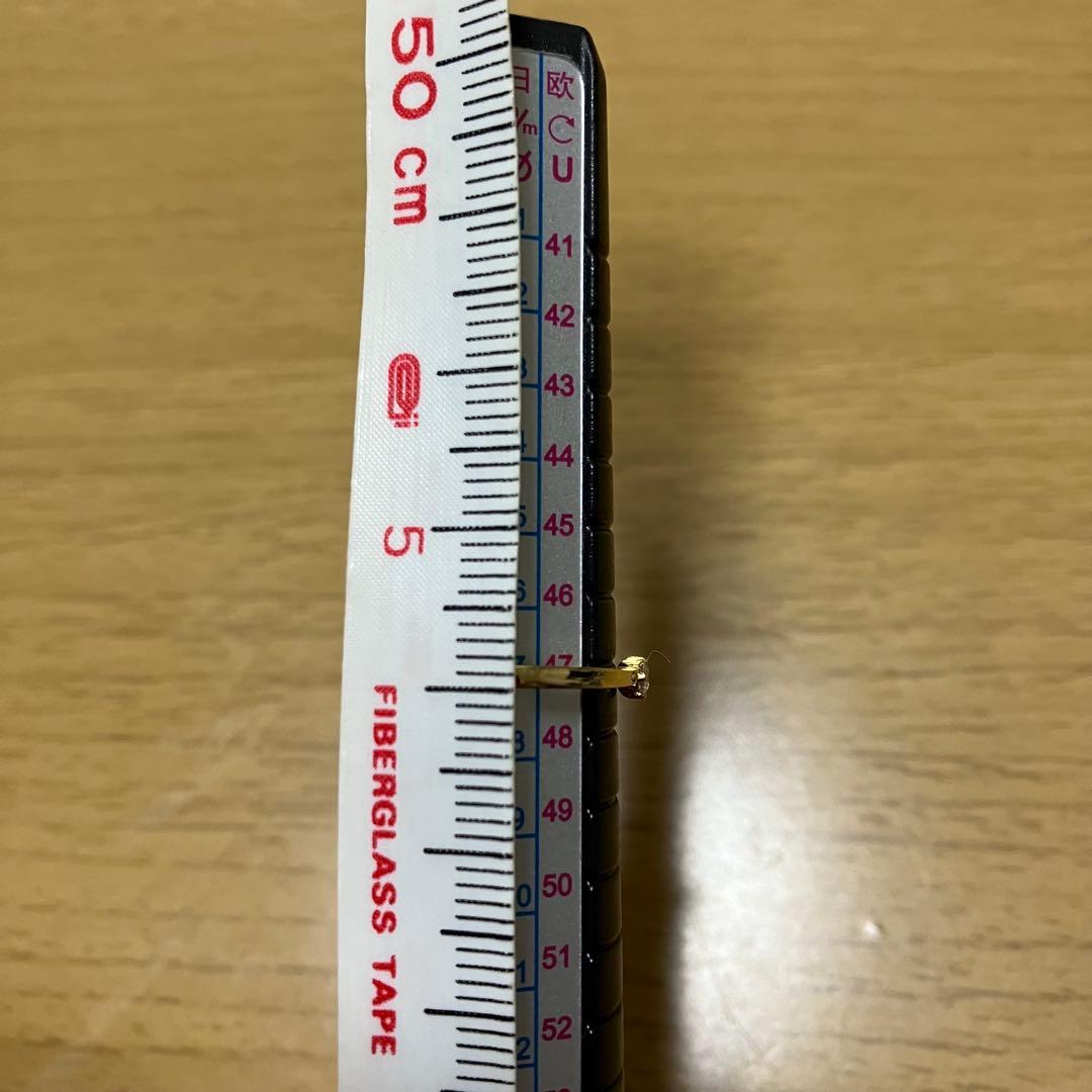 ete エテ　K18YG 0.04ctダイヤモンドリング　7号