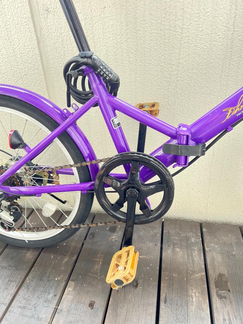 THREE STONE 折りたたみ自転車20インチ シマノ外装6段変速　引取専用