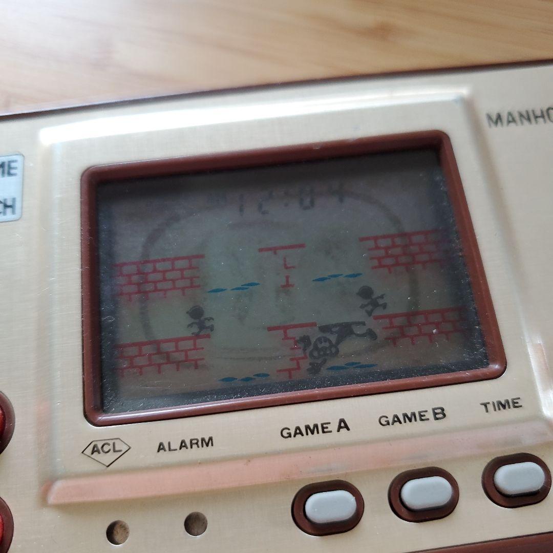 動きます！ゲームウォッチ マンホール レトロゲーム 任天堂 　Nintendo