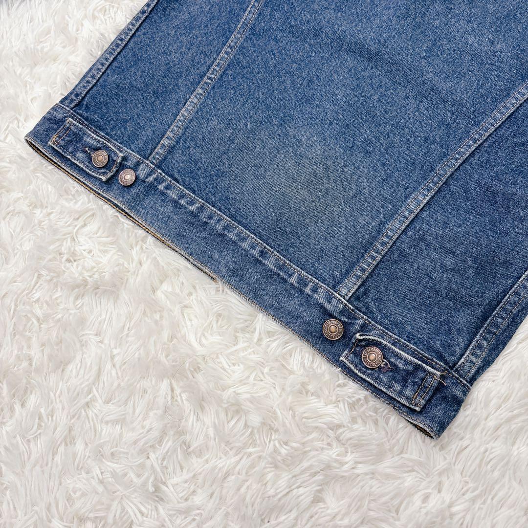 90s Levi's インディゴ 濃紺　ヴィンテージ　短丈　USA製　フォース