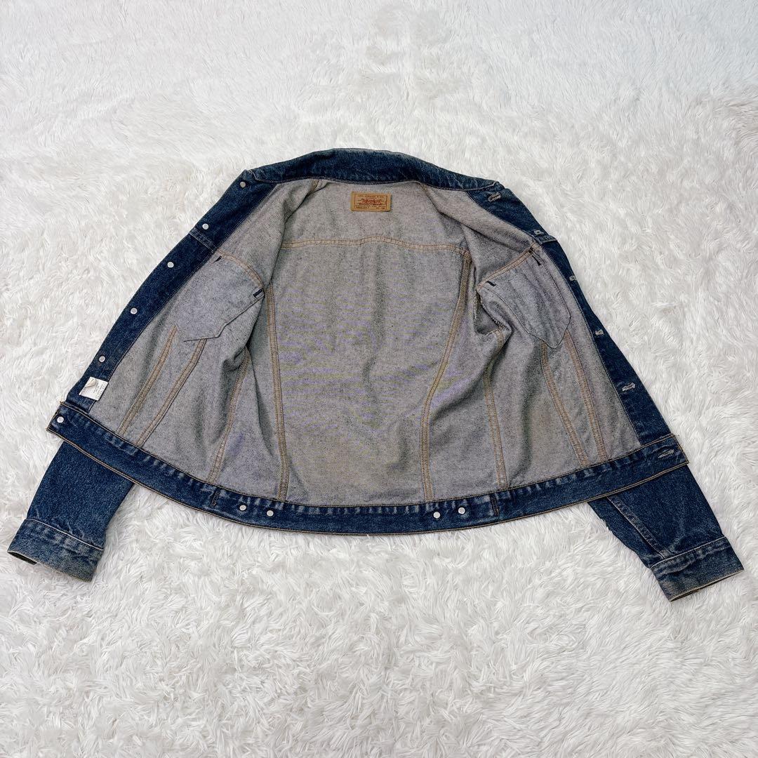 90s Levi's インディゴ 濃紺　ヴィンテージ　短丈　USA製　フォース