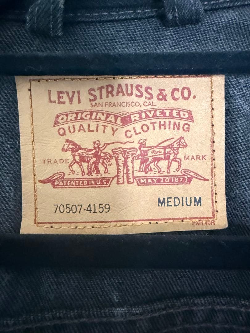 LEVI’S 70507-4159 ブラックデニムジャケット 90s