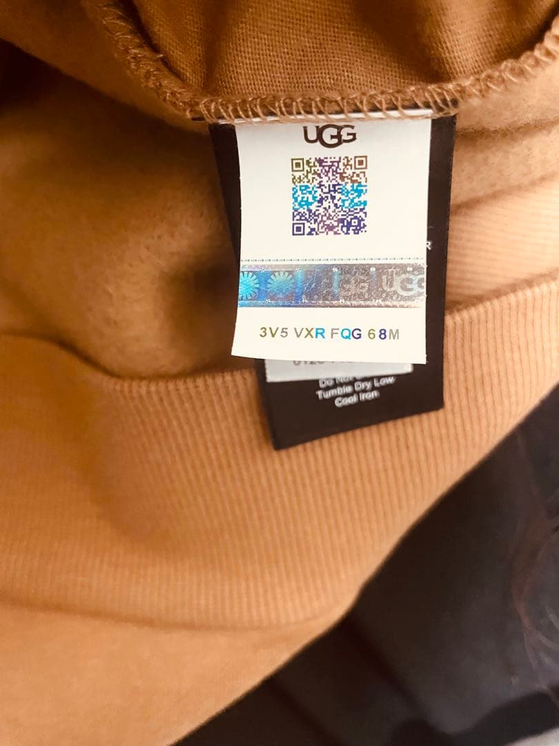 UGG ブラウン コットンパーカー