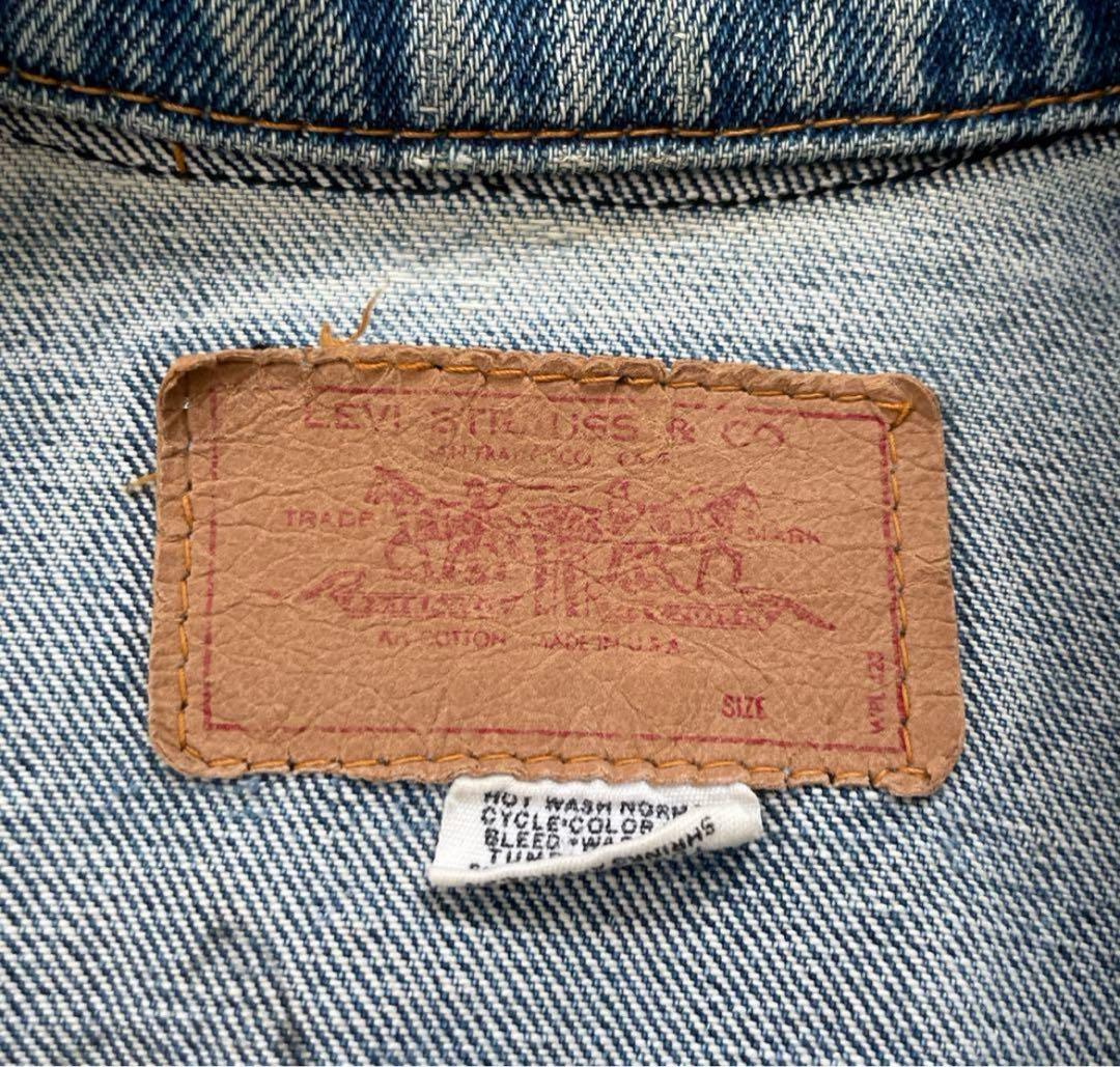 60s 70s Levi’s 70505 4th BIG E ケアタグ