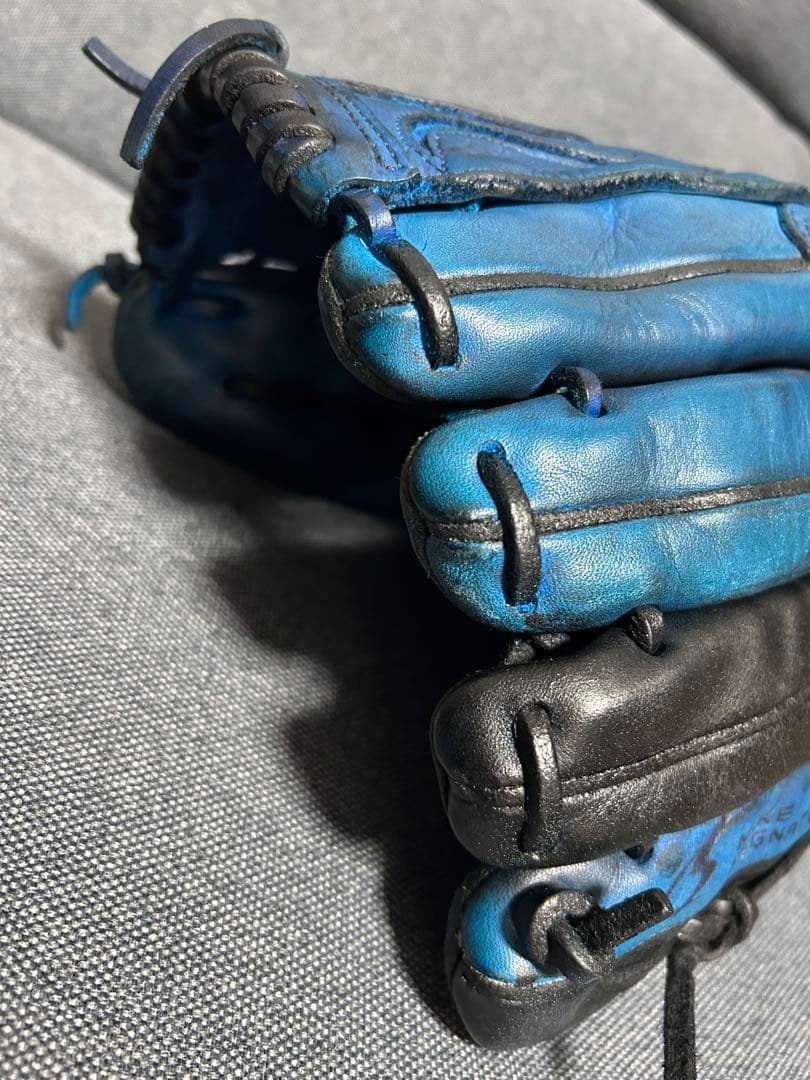 NIKE 一般軟式用 岩隈モデル 改 「山本由伸」風 なんちゃってグラブ ①