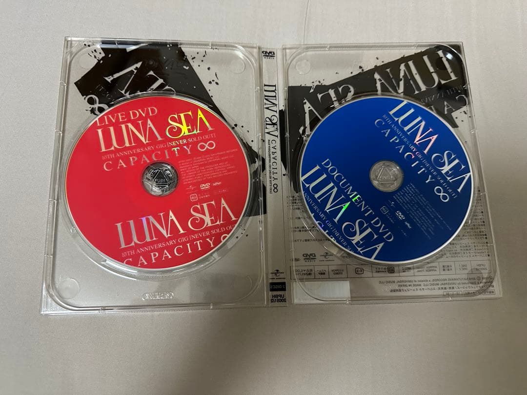 LUNA SEA 10TH GIG CAPACITY∞ DVD