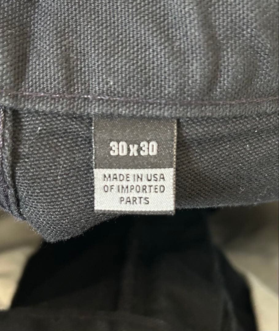 Carhartt カーハート ダブルニー ブラック USA製 W30L30