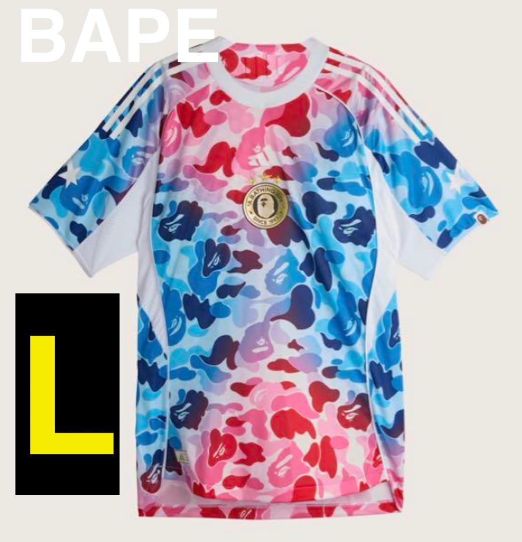【 BAPE X ADIDAS 】FB JERSEY TOP large 新品