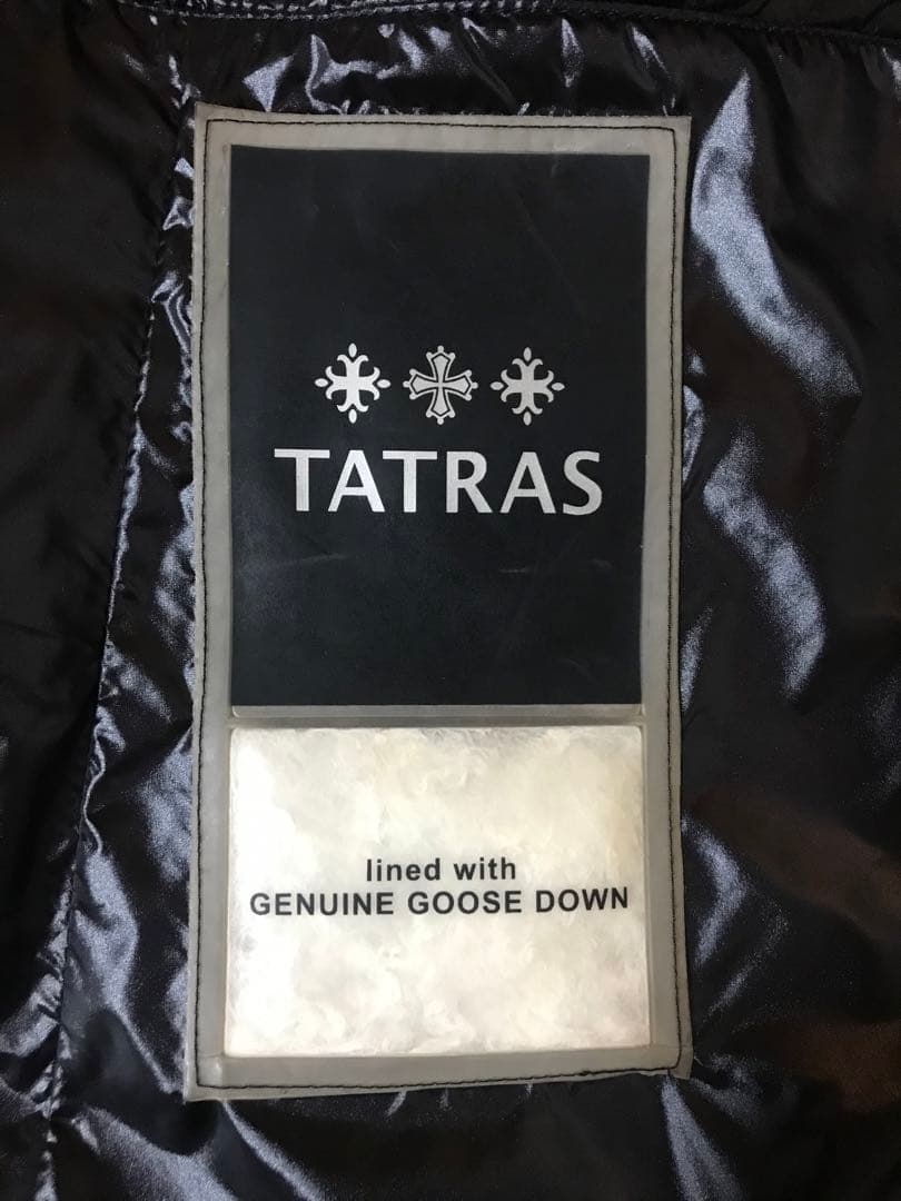 TATRAS ブラック ダウンベスト