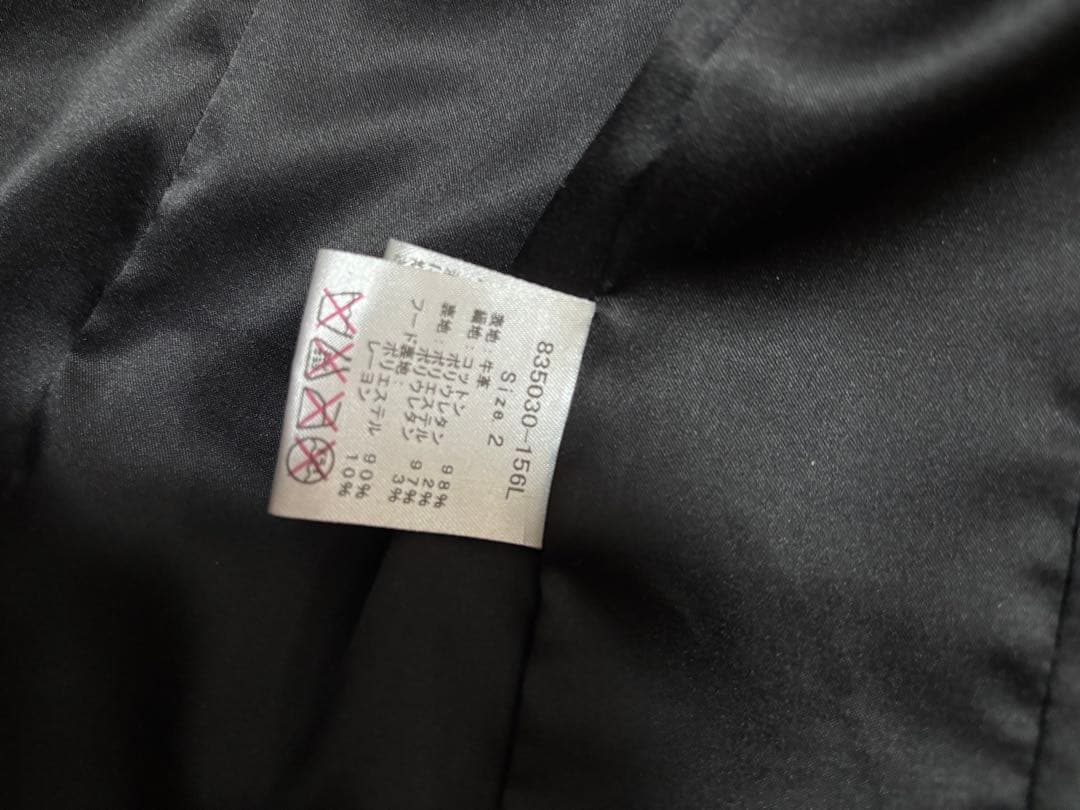ノーアイディー　フードレザージャケット