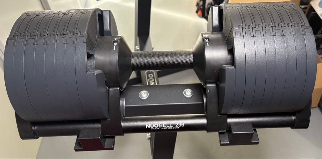 ② NUOBELL 236 可変式ダンベル 36kg【1個目】
