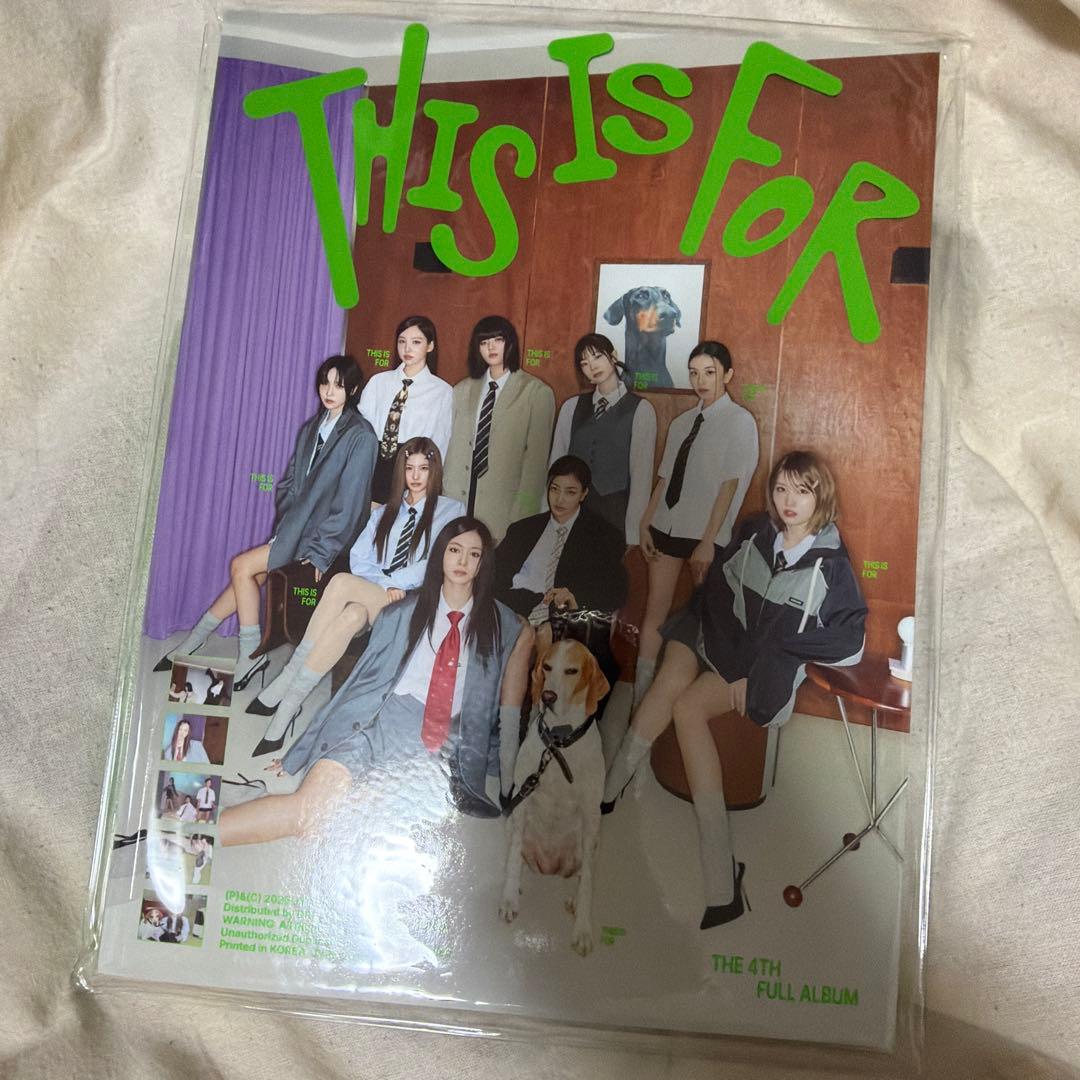 TWICE thisisfor アルバム3冊セット