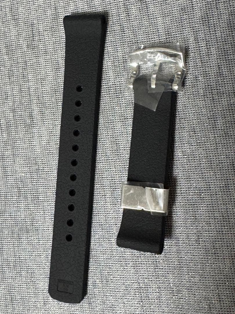 SEIKO シリコンバンド 20mm 黒色 プロスペックス R03E011J0