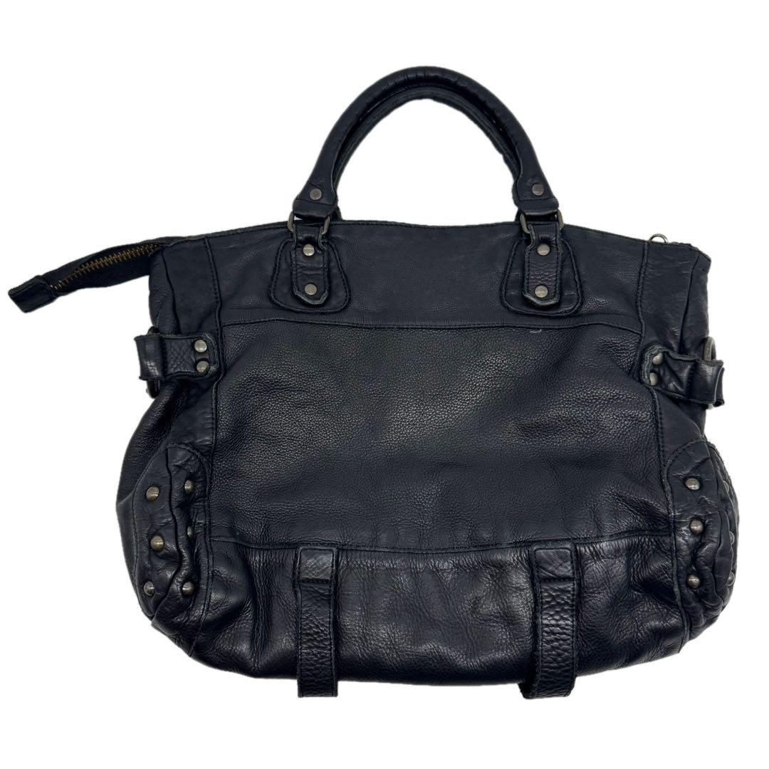 バッグ 00s studs leather handbag gimmick y2k