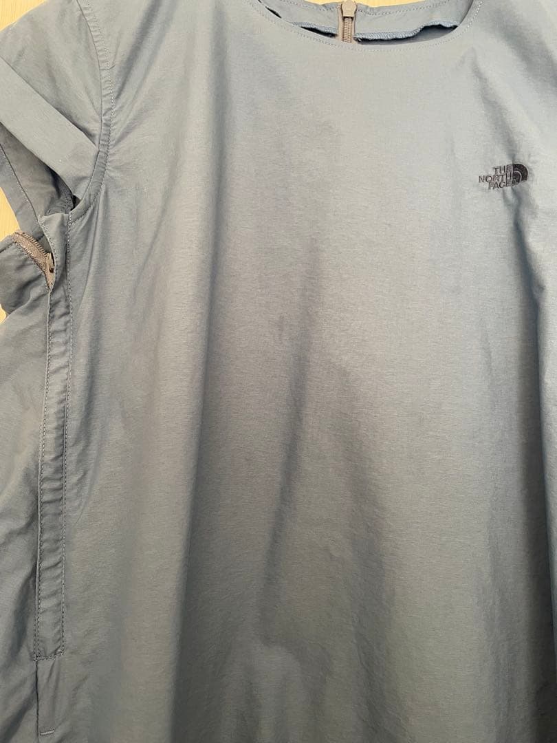 THE NORTH FACE 青 マタニティワンピース