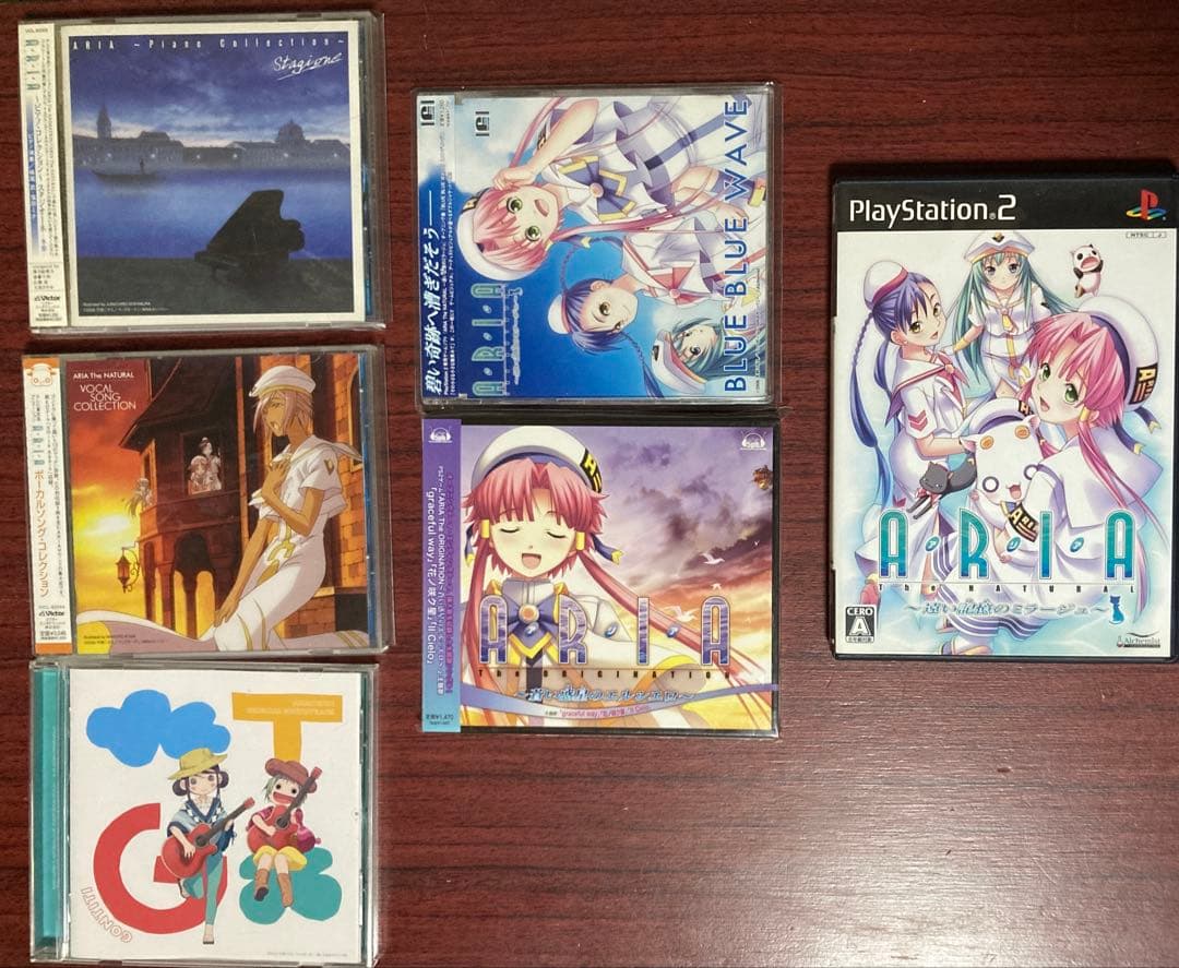 【CDまとめ売り18枚】ARIA主題歌+サウンドトラック1期〜3期　他