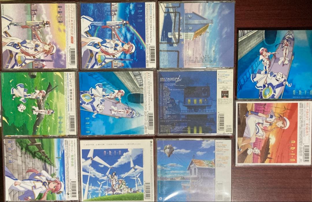 【CDまとめ売り18枚】ARIA主題歌+サウンドトラック1期〜3期　他
