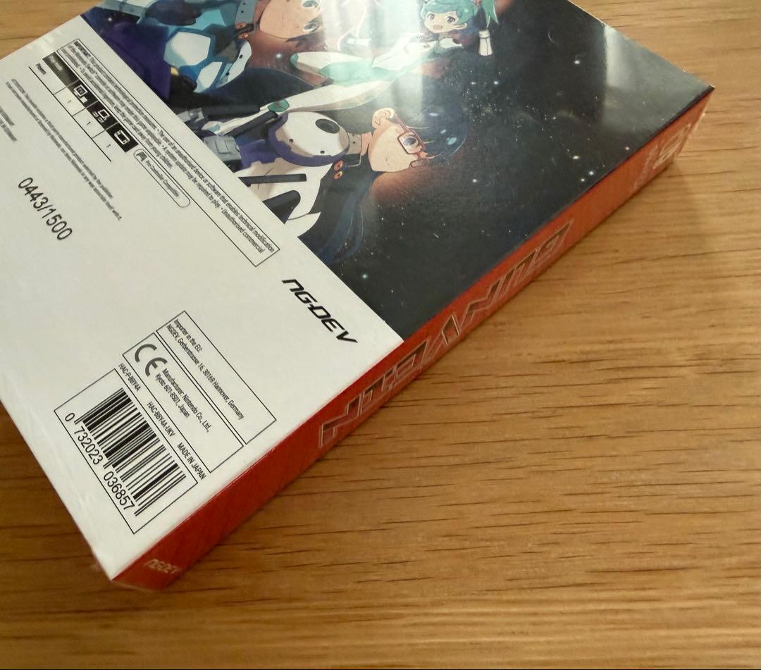 新品未使用未開封美品 switch Gunvein ngdev team snk