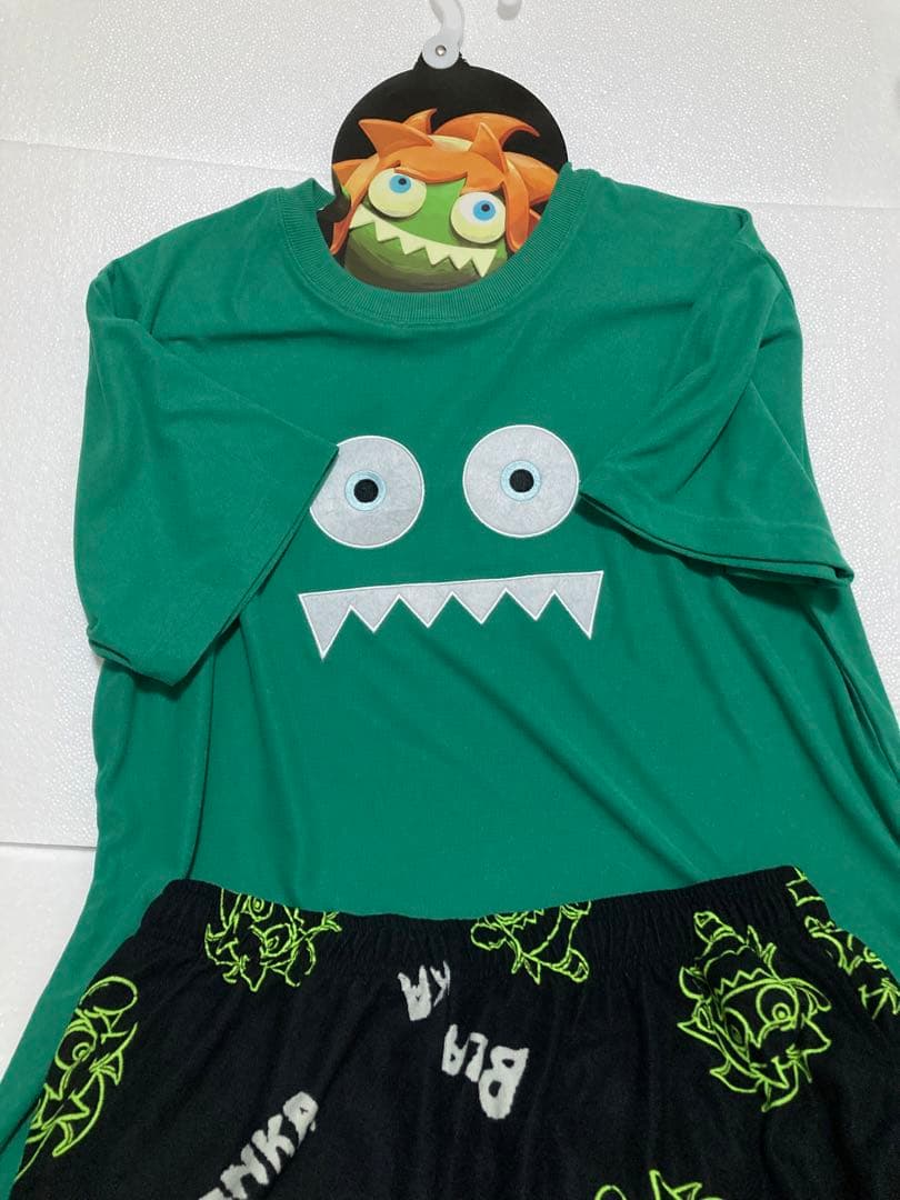スト6 ドンキ　コラボ　ブランカ　Tシャツ　Ｌサイズ　ハーフパンツ　ハンガー