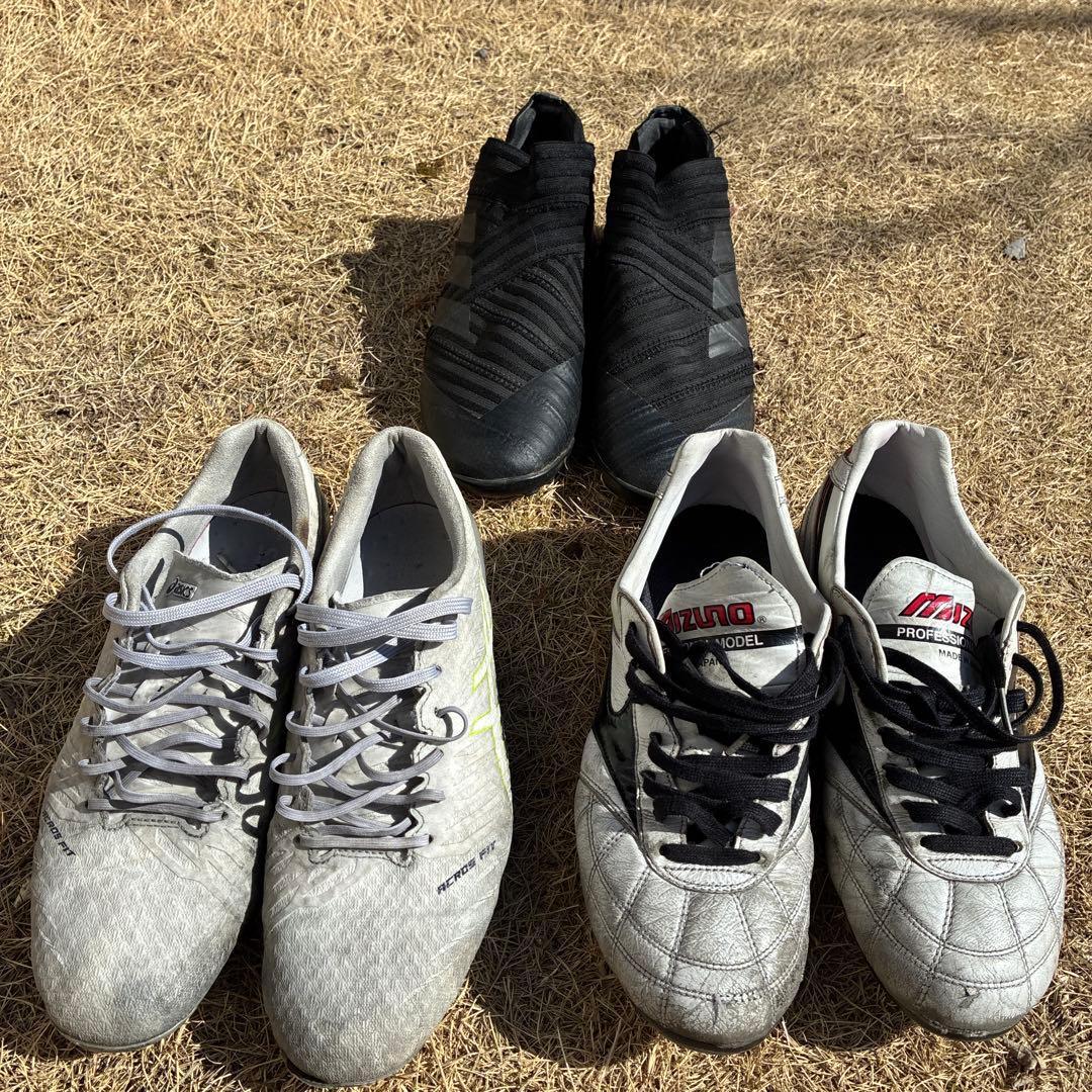 Mizuno asics adidas サッカーシューズ スパイク　トレシュー
