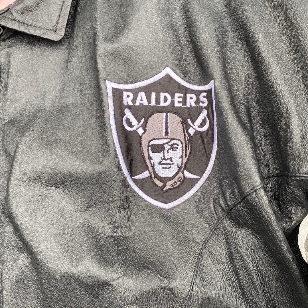 90s~ Raiders レイダース レザージャケット スタジャン 本革