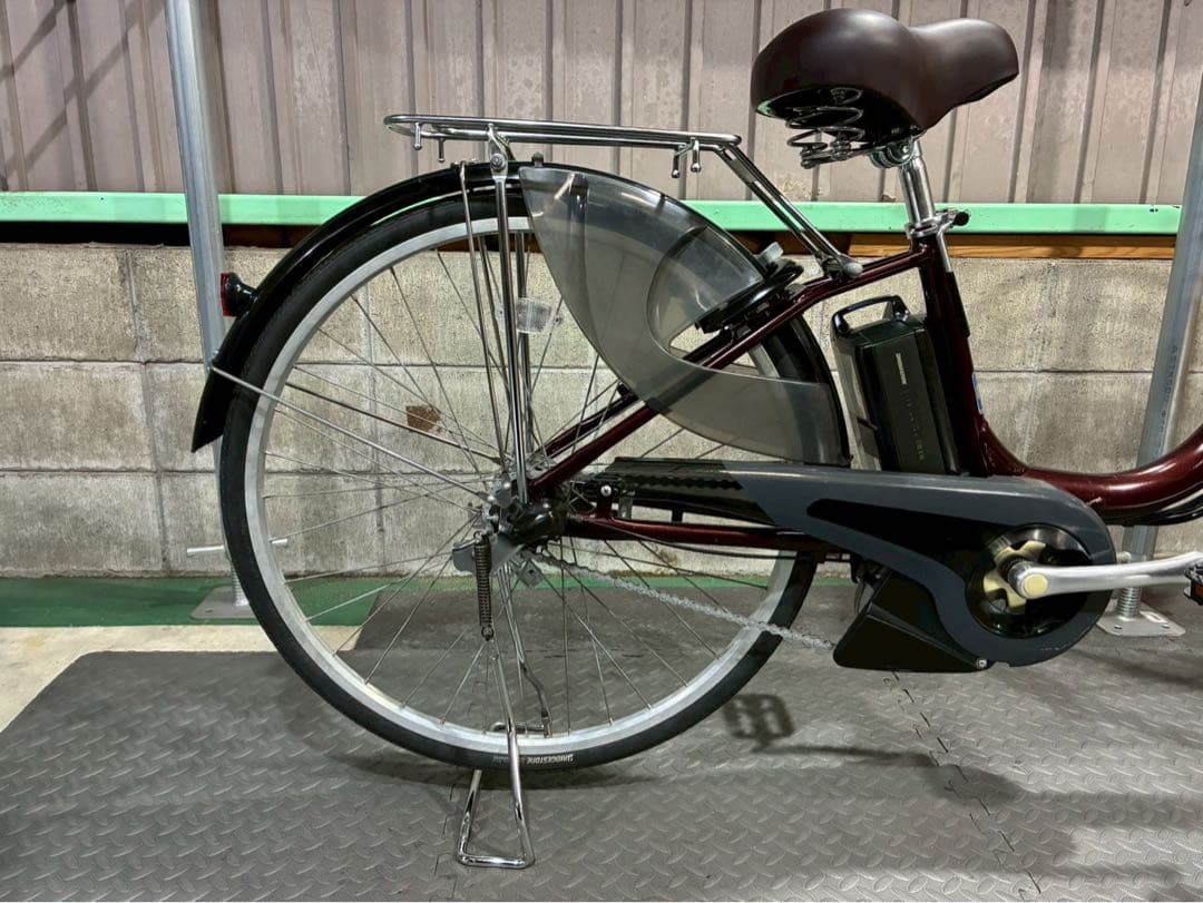 №8600 電動自転車　ヤマハ　パスナチュラ 26インチ ブラウン