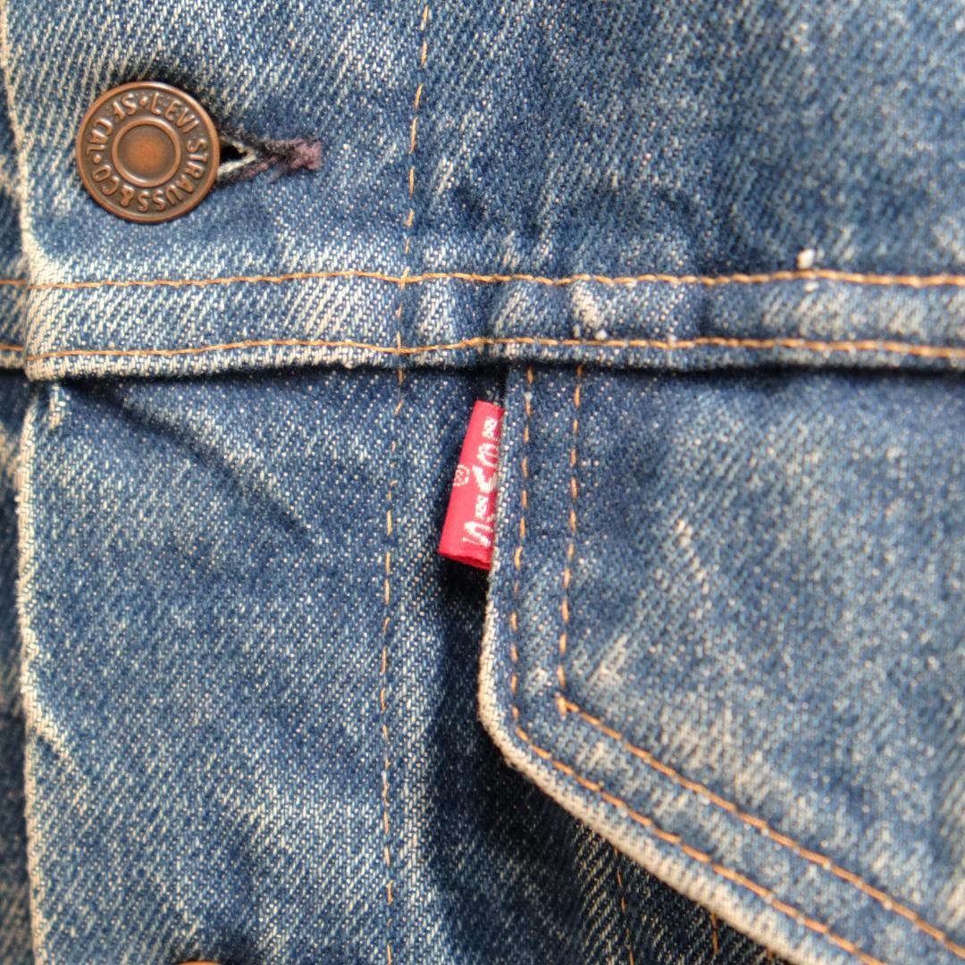 Levi's 70505 サイズ44 ボタン裏バー 80s 状態良好
