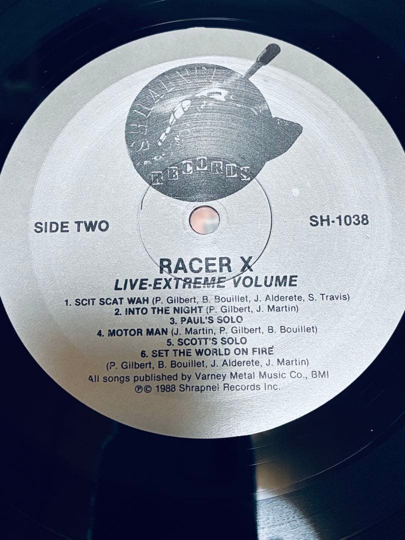 洋楽 Racer X LIVE: EXTREME VOLUME LP