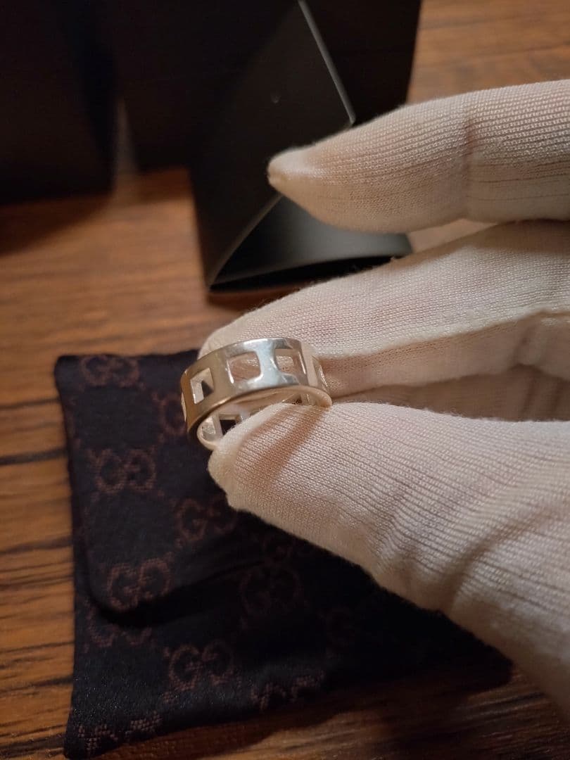 GUCCI シルバー リング 指輪 9号