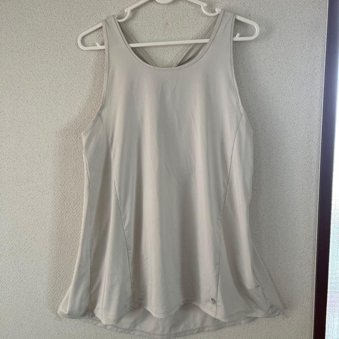 バックツイストセパレートタンクトップセット Lサイズ