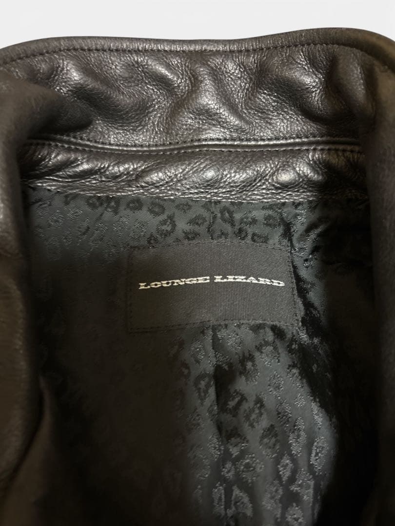 LOUNGE LIZARD カウハイド シングルライダース T