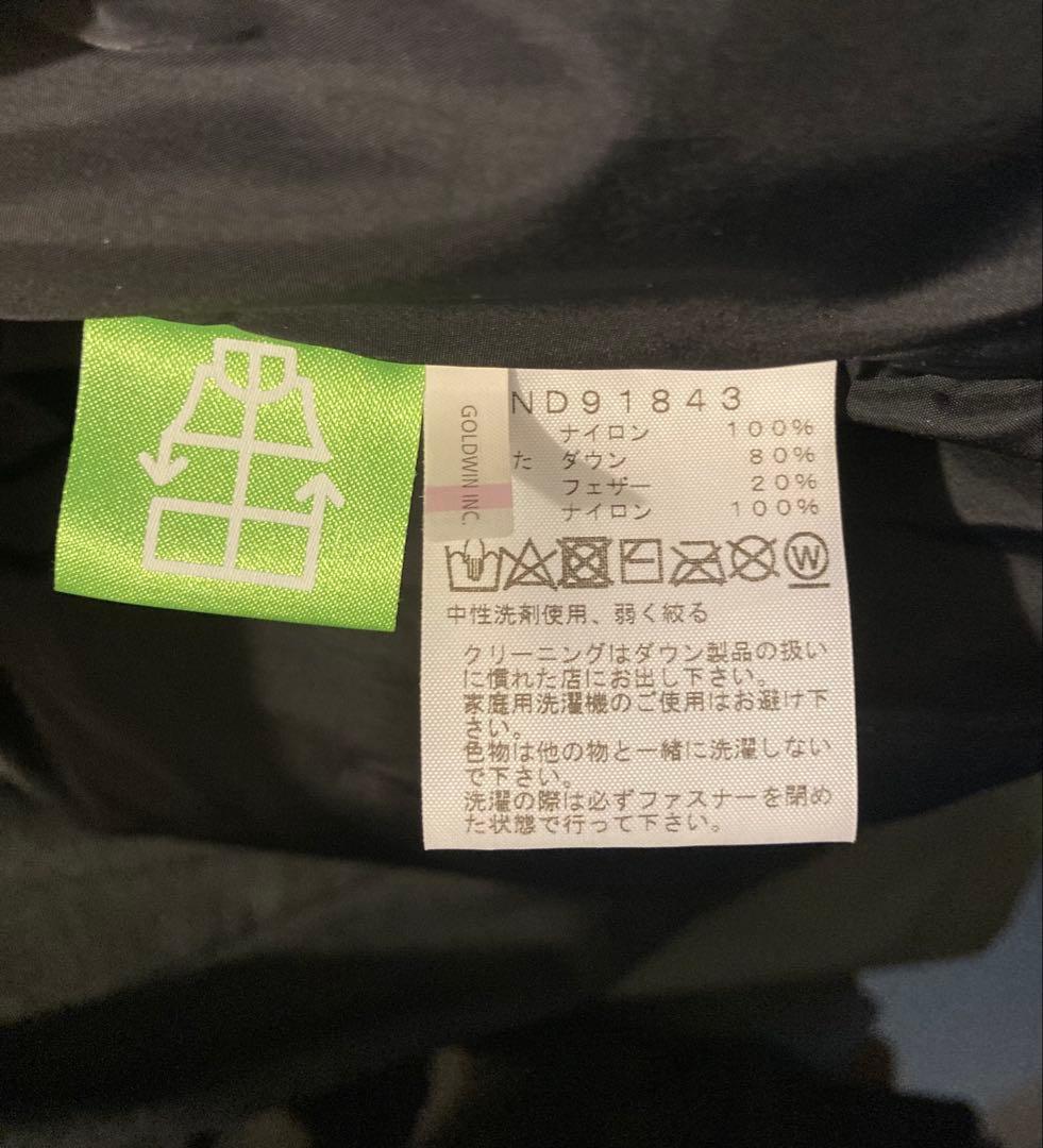 THE NORTH FACE ダウンベスト Lサイズ オリーブ・ブラック