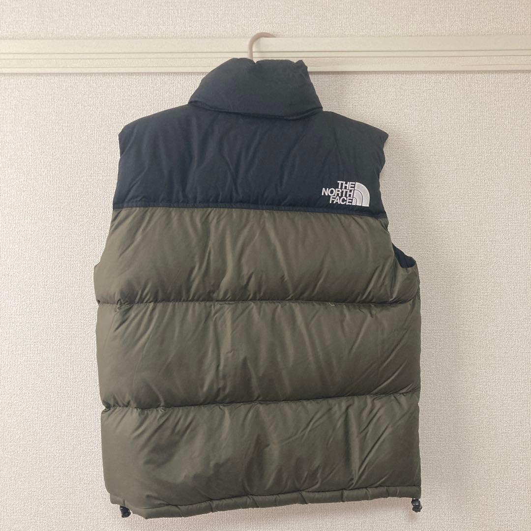 THE NORTH FACE ダウンベスト Lサイズ オリーブ・ブラック