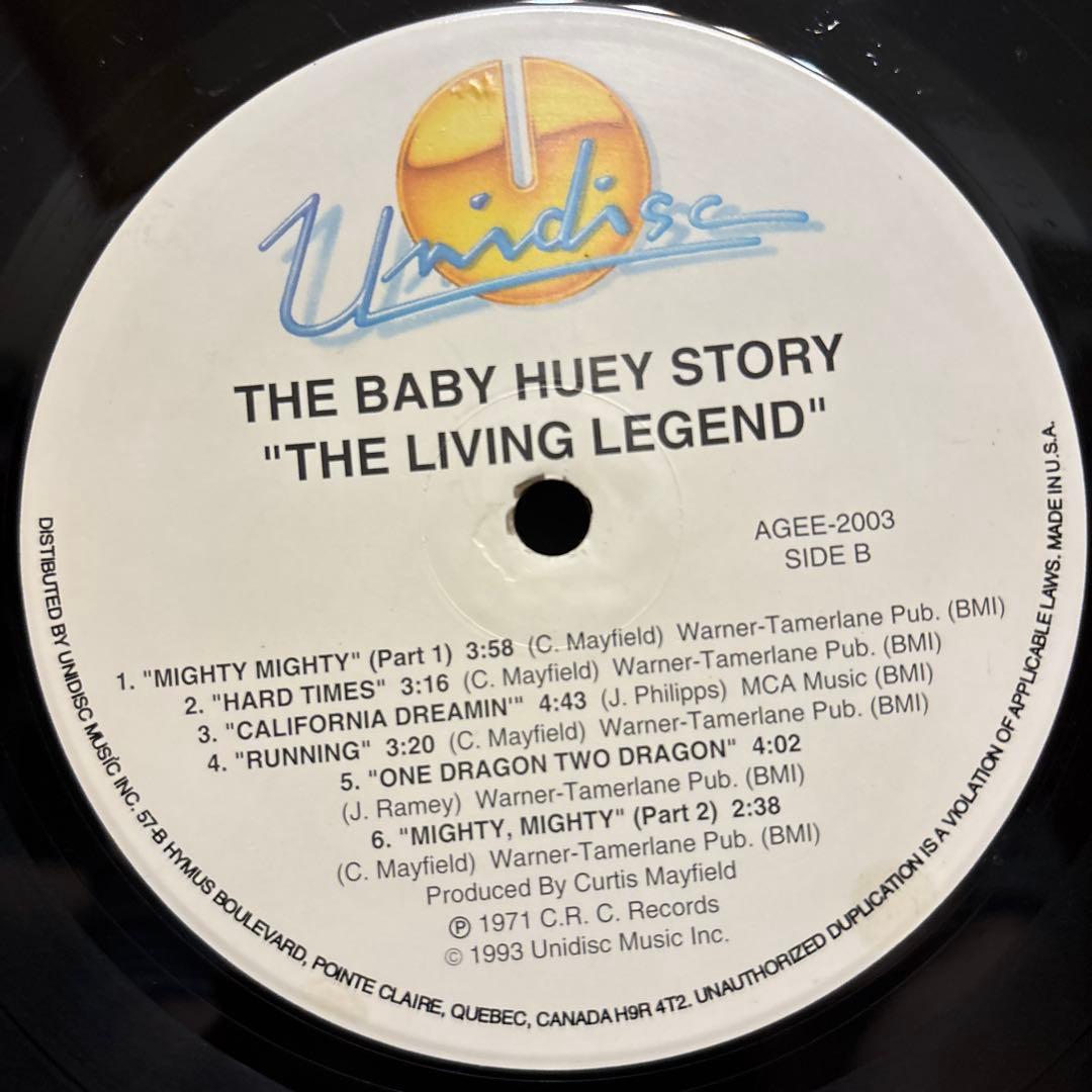 洋楽 The Baby Huey Story The Living Legend LP