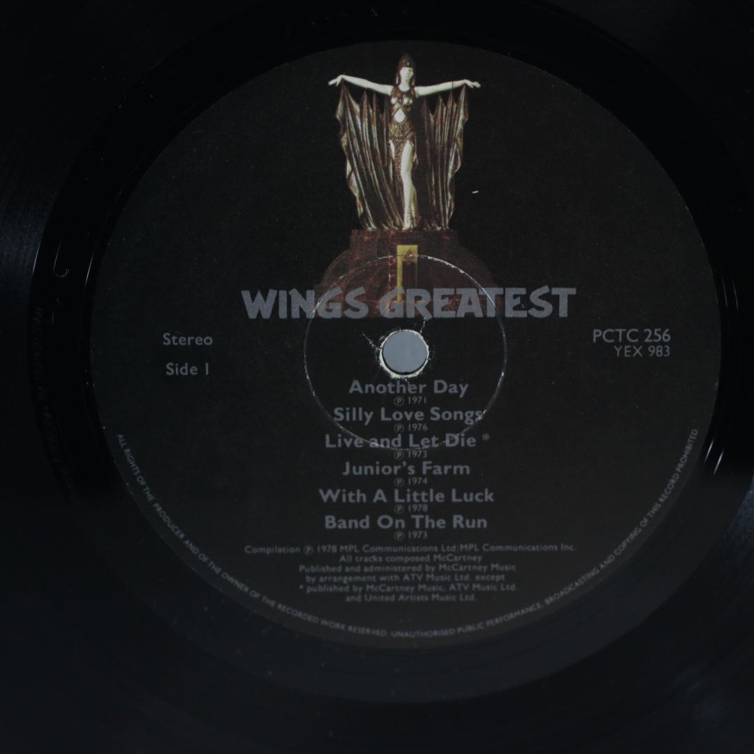 英LP Wings Greatest UK初期プレス Stereo ウイングス