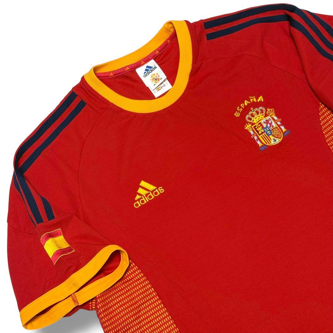【00s/極美】2002 スペイン代表 ユニフォーム 日韓W杯 XL 柴田ひかり