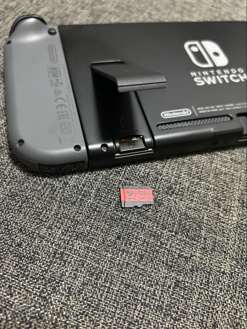 ま*め様 Nintendo Switch 本体　スイッチ　グレー