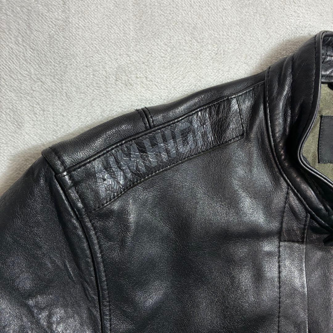 K*N様 入手困難✨アヴィレックス シングル ライダース レザージャケット 2X
