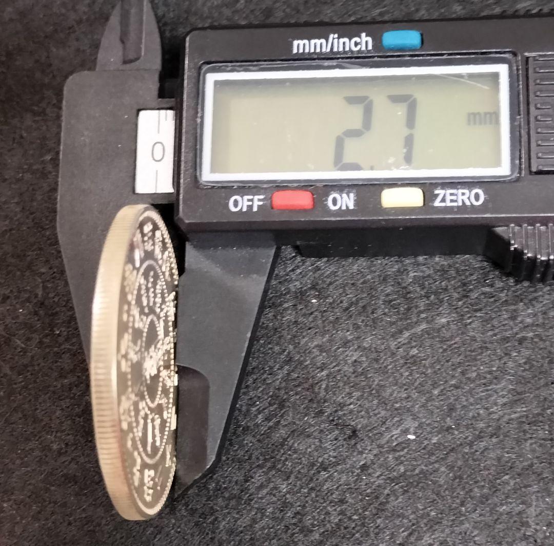 A*9様 銀貨保証中国銀貨メダル 目方約26.7g 銀含有率約90% 中国古銭銀