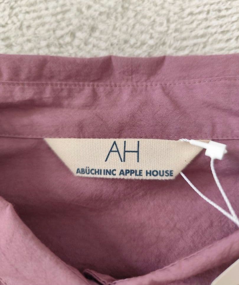 【タグ付き未使用品】APPLE HOUSE タッシワンピース コットン ゆったり