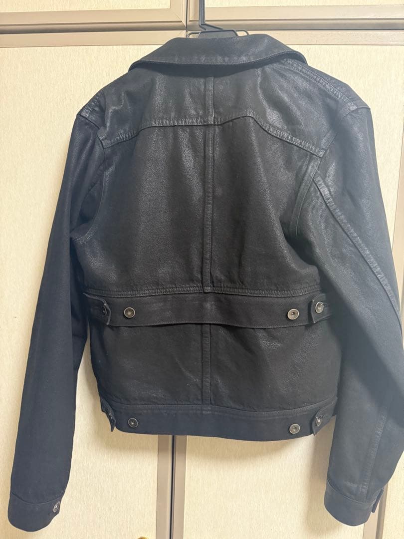 ジャケット・アウター no mass prod GLM008 WAXED DENIM JACKET