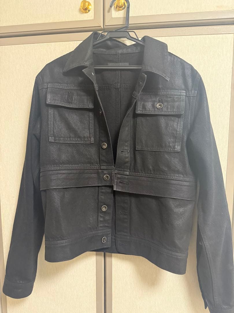 ジャケット・アウター no mass prod GLM008 WAXED DENIM JACKET